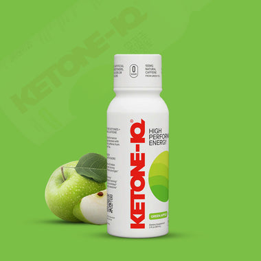 KetoneIQ Shot w/ Caffeine - Green Apple - 24 Pack