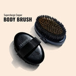 SUPERCHARGE Copper Body Brush